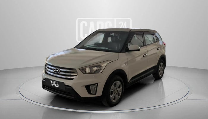 2017 Hyundai Creta E 1.6 PETROL, Petrol, Manual, 47,283 km, Left Front Diagonal
