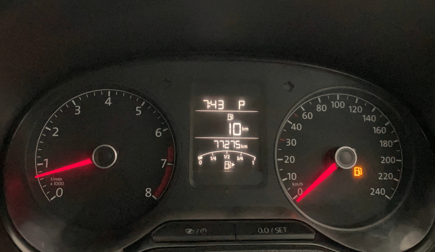 2015 Volkswagen Polo GT TSI AT, Petrol, Automatic, 77,269 km, Odometer Image