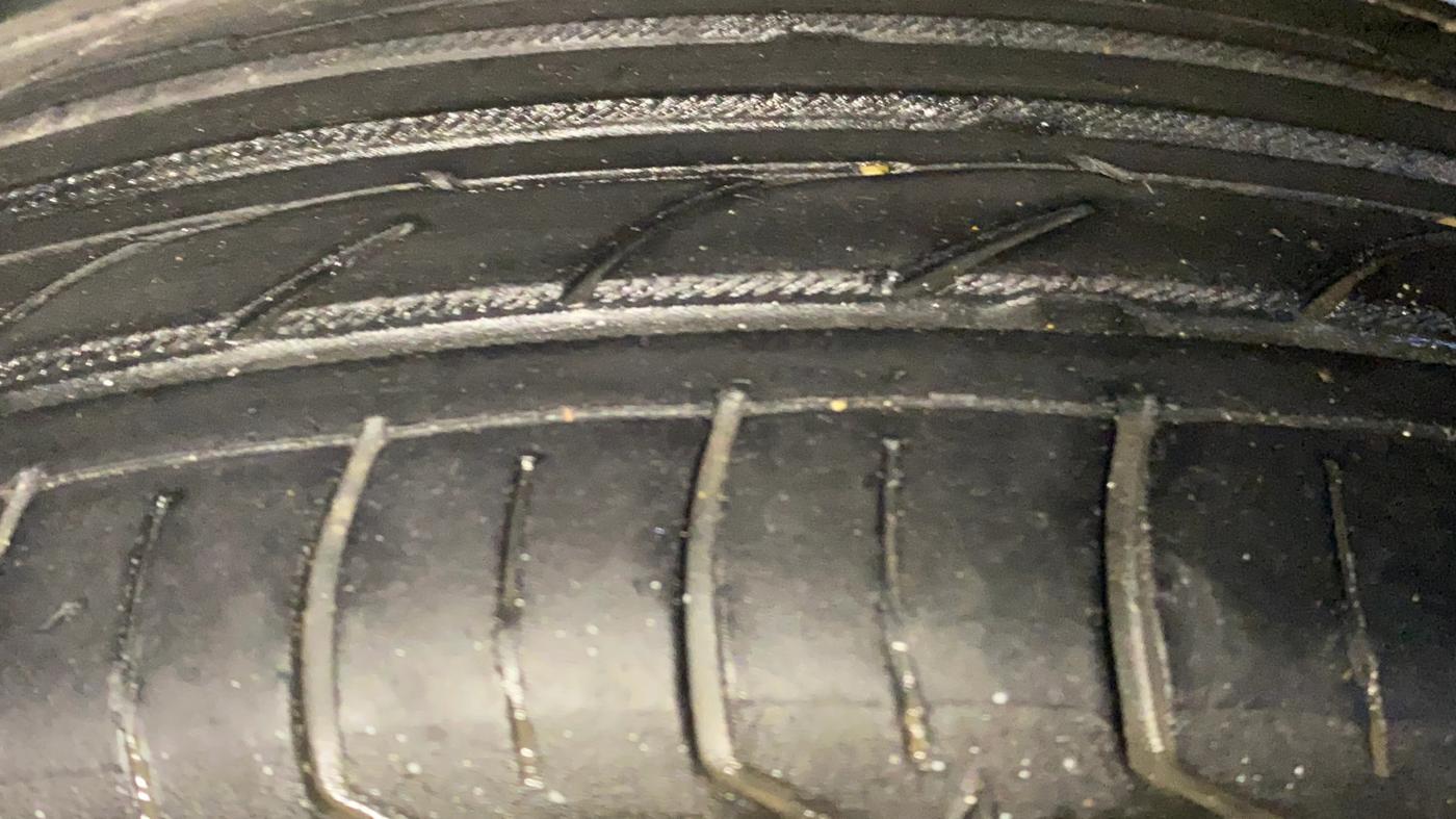 2017 Maruti Alto K10 VXI (O) AMT, Petrol, Automatic, 35,252 km, Left Rear Tyre Tread