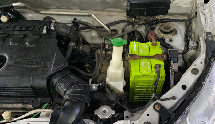 2017 Maruti Alto K10 VXI (O) AMT, Petrol, Automatic, 35,252 km, Engine View - Left