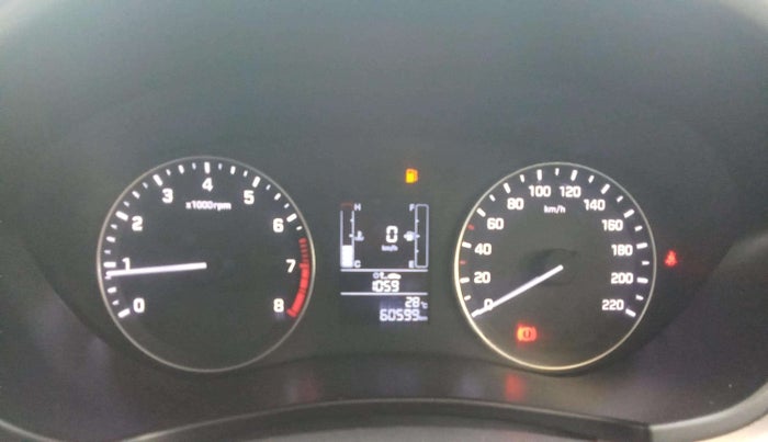 2017 Hyundai Elite i20 SPORTZ 1.2, Petrol, Manual, 60,600 km, Odometer Image