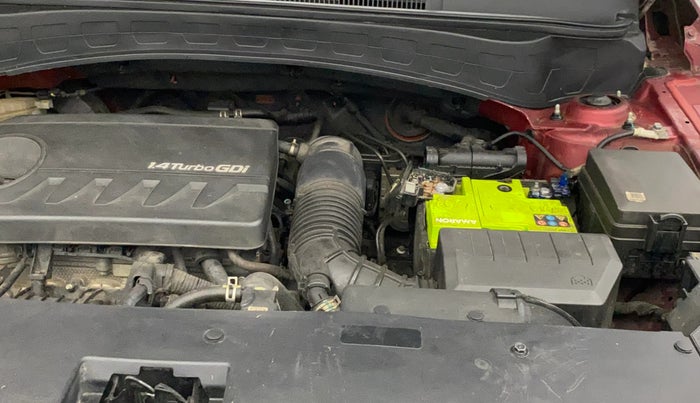 2019 KIA SELTOS GTX PLUS DCT 1.4 PETROL, Petrol, Automatic, 1,00,929 km, Engine View - Left