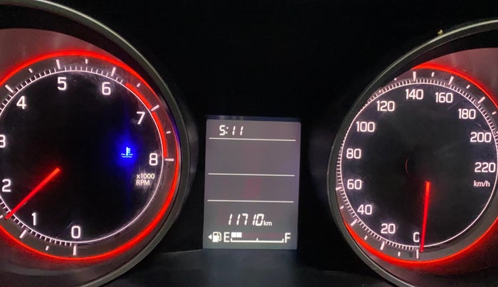 2024 Maruti Swift VXI CNG, CNG, Manual, 11,703 km, Odometer Image
