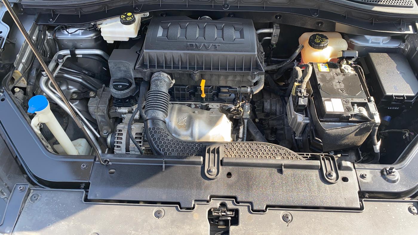2022 MG ASTOR SMART 1.5 CVT, Petrol, Automatic, 18,352 km, Engine View