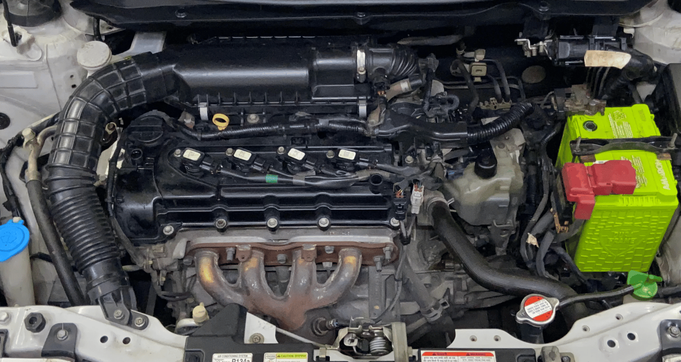 2019 Maruti Swift VXI AMT, Petrol, Automatic, 80,502 km, Engine View