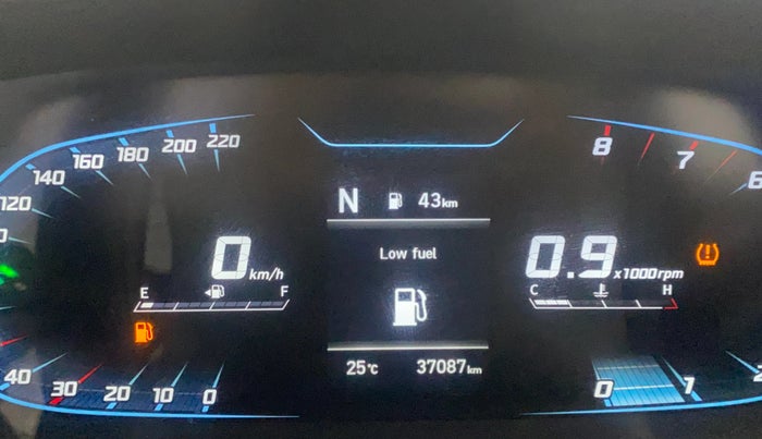 2021 Hyundai NEW I20 Asta 1.0 GDI Turbo IMT, Petrol, Manual, 37,085 km, Odometer Image