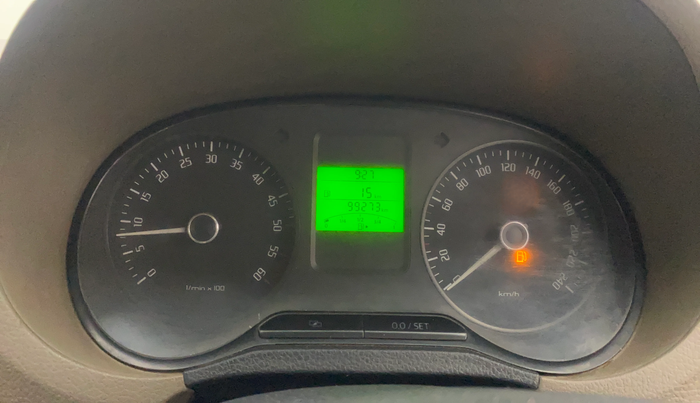 2012 Skoda Rapid ELEGANCE 1.6 TDI CR MT, Diesel, Manual, 99,273 km, Odometer Image