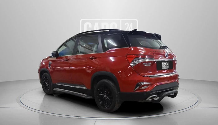 2022 MG HECTOR PLUS SHARP 1.5 PETROL TURBO CVT 6-STR, Petrol, Automatic, 41,452 km, Left Back Diagonal