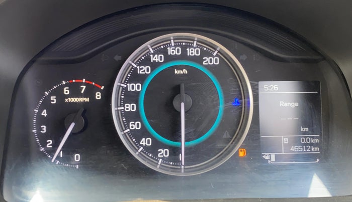 2020 Maruti IGNIS ZETA 1.2, Petrol, Manual, 46,503 km, Odometer Image