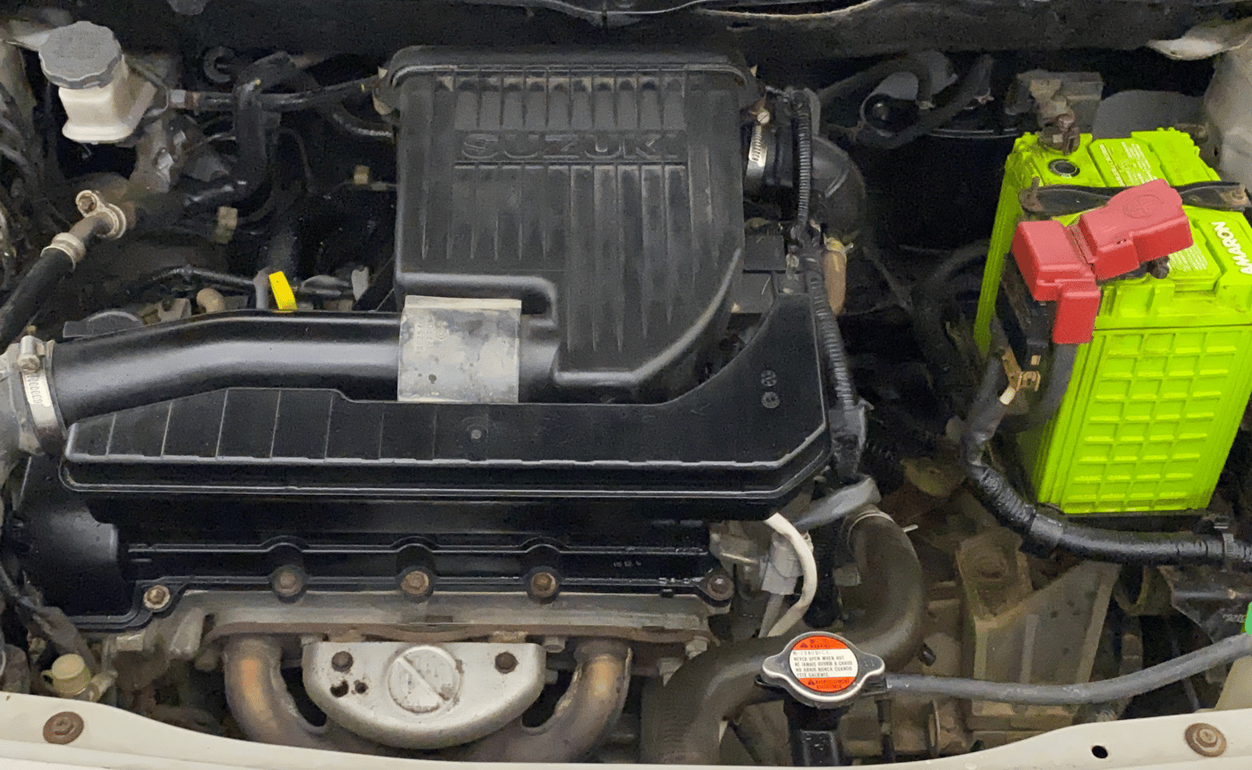 2017 Maruti Ciaz ZXI+, Petrol, Manual, 64,770 km, Engine View