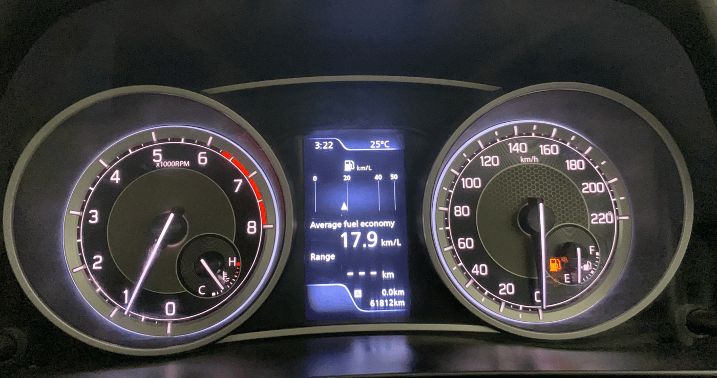 2023 Maruti Dzire ZXI Plus, Petrol, Manual, 61,806 km, Odometer Image