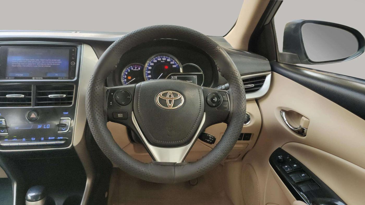 2018 Toyota YARIS VX CVT, Petrol, Automatic, 56,739 km, Steering Wheel Close Up