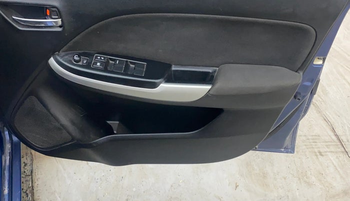 2018 Maruti Baleno ALPHA CVT PETROL 1.2, Petrol, Automatic, 40,456 km, Driver Side Door Panels Control