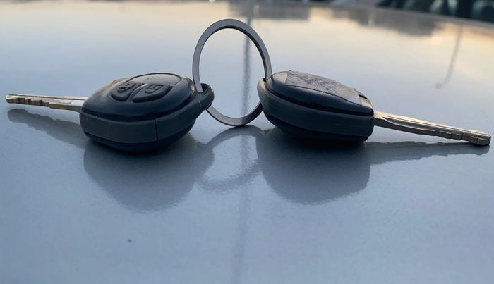 2015 Maruti Swift Dzire VXI, Petrol, Manual, 76,868 km, Key Close Up