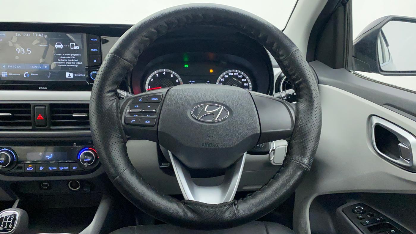 2022 Hyundai GRAND I10 NIOS SPORTZ CNG MT, CNG, Manual, 6,933 km, Steering Wheel Close Up