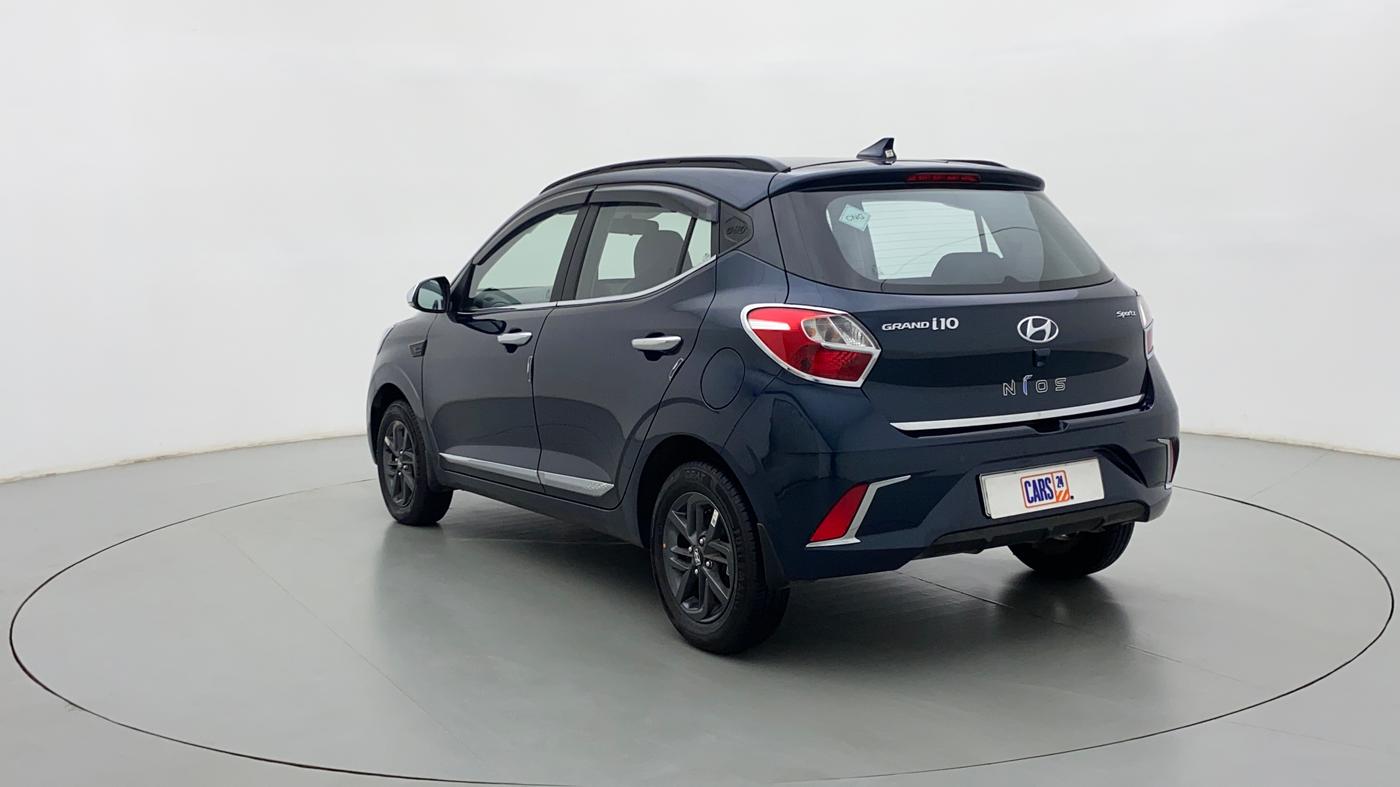 2022 Hyundai GRAND I10 NIOS SPORTZ CNG MT, CNG, Manual, 6,933 km, Left Back Diagonal