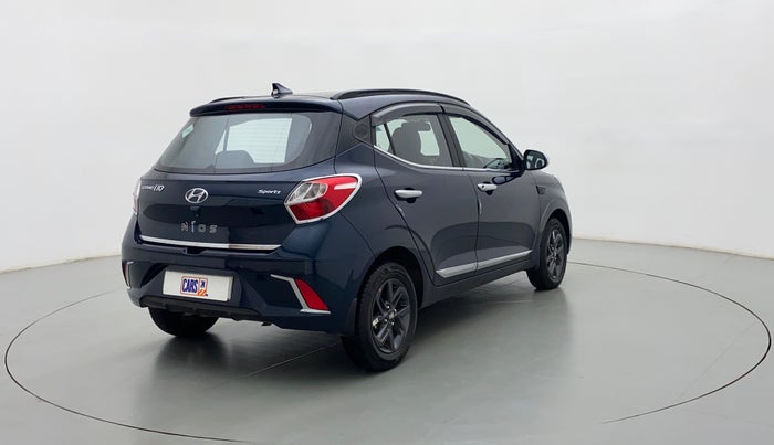2022 Hyundai GRAND I10 NIOS SPORTZ CNG MT, CNG, Manual, 6,933 km, Right Back Diagonal