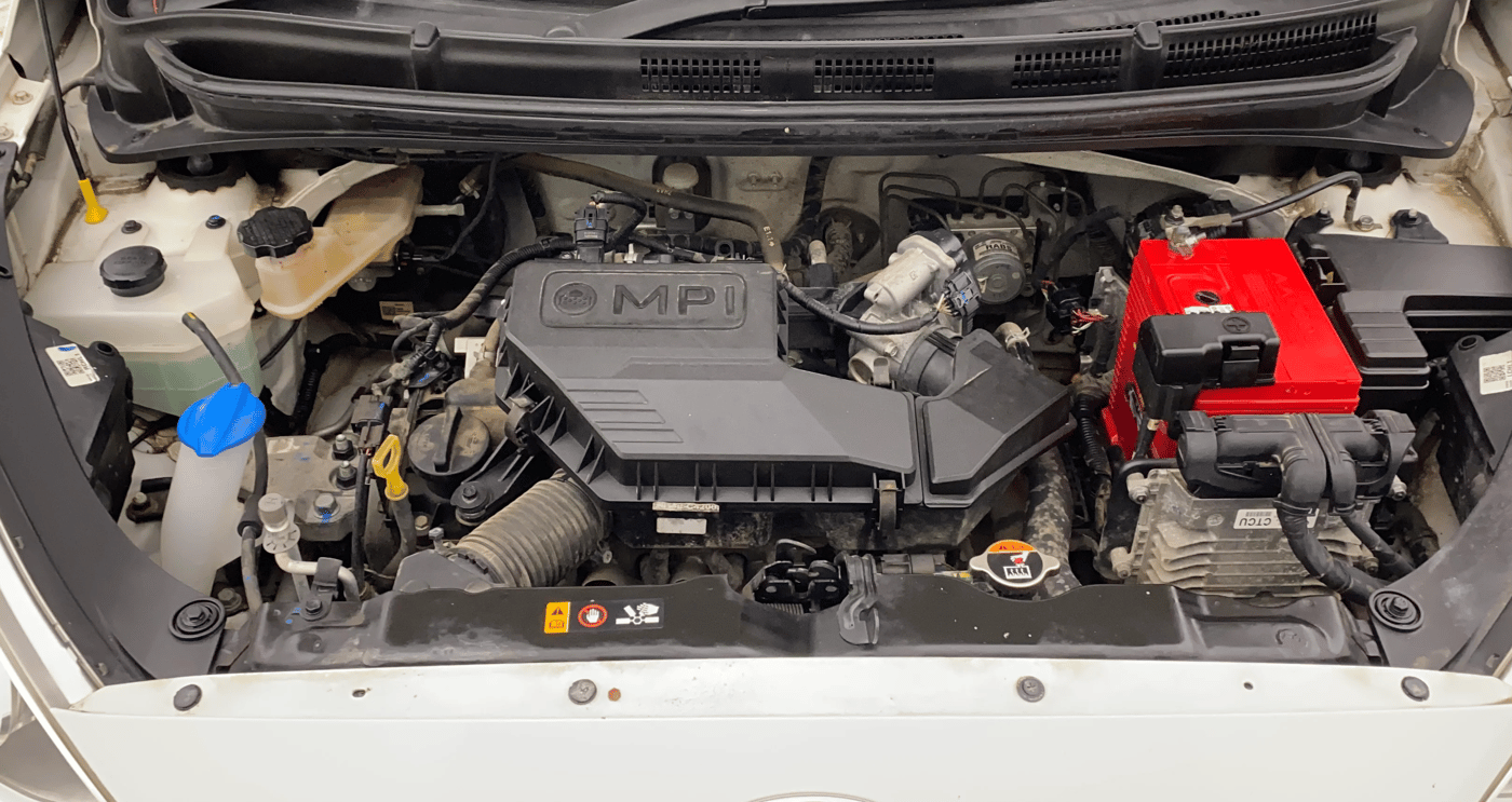 2020 Hyundai NEW SANTRO SPORTZ AMT, Petrol, Automatic, 8,920 km, Engine View