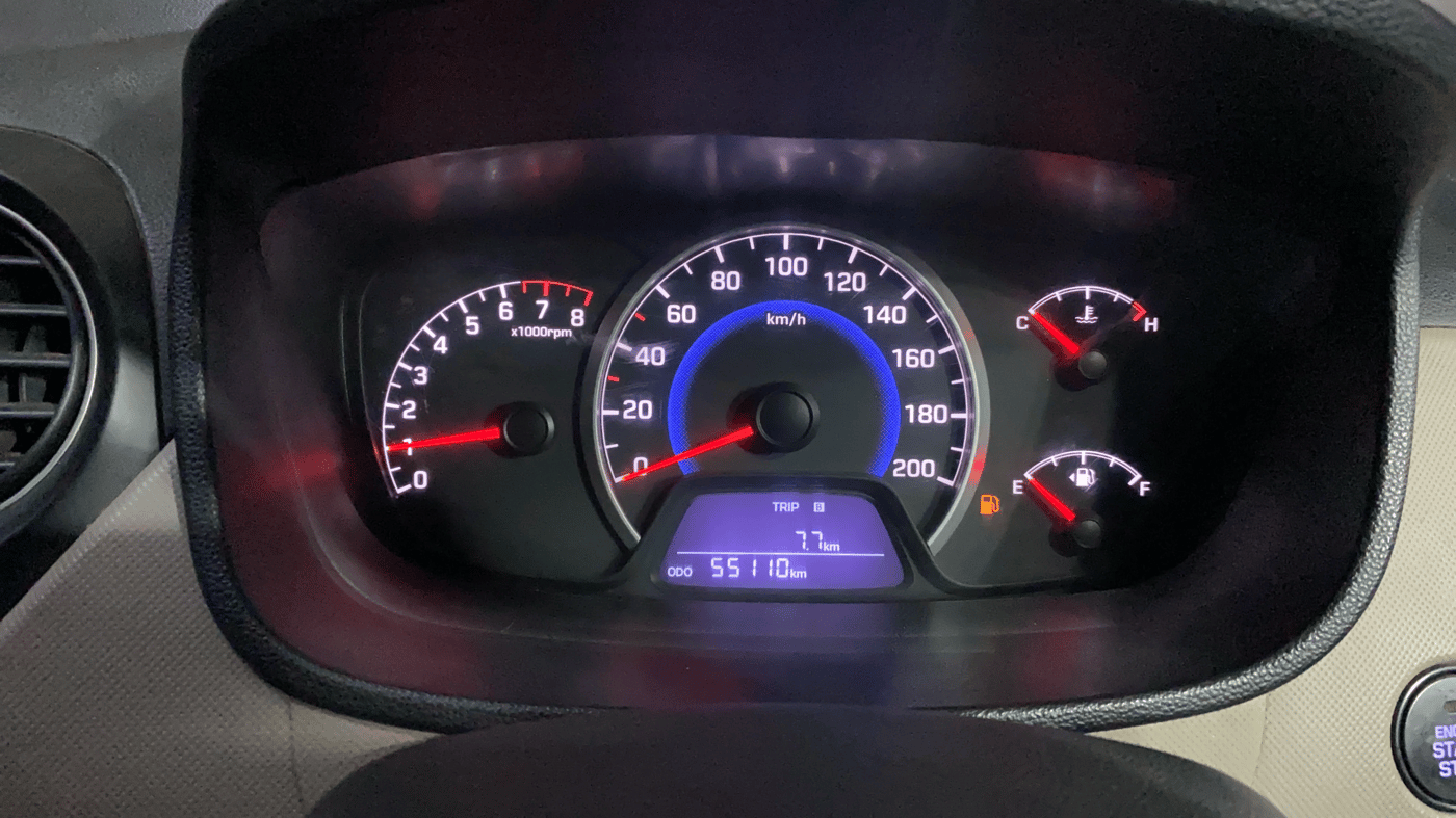 2016 Hyundai Grand i10 ASTA 1.2 KAPPA VTVT, Petrol, Manual, 55,107 km, Odometer Image