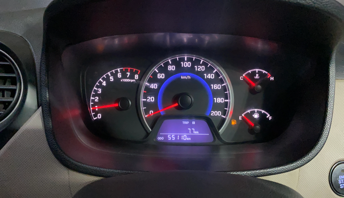 2016 Hyundai Grand i10 ASTA 1.2 KAPPA VTVT, Petrol, Manual, 55,107 km, Odometer Image