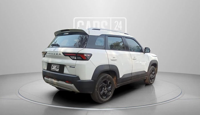 2022 Maruti BREZZA ZXI AT SMART HYBRID, Petrol, Automatic, 13,459 km, Right Back Diagonal