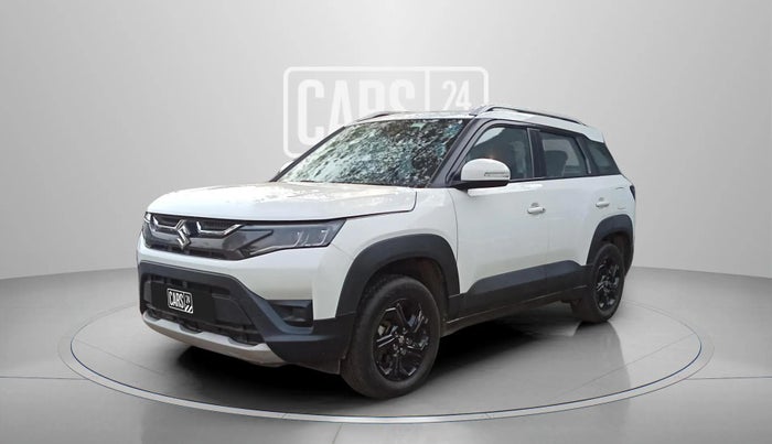 2022 Maruti BREZZA ZXI AT SMART HYBRID, Petrol, Automatic, 13,459 km, Left Front Diagonal