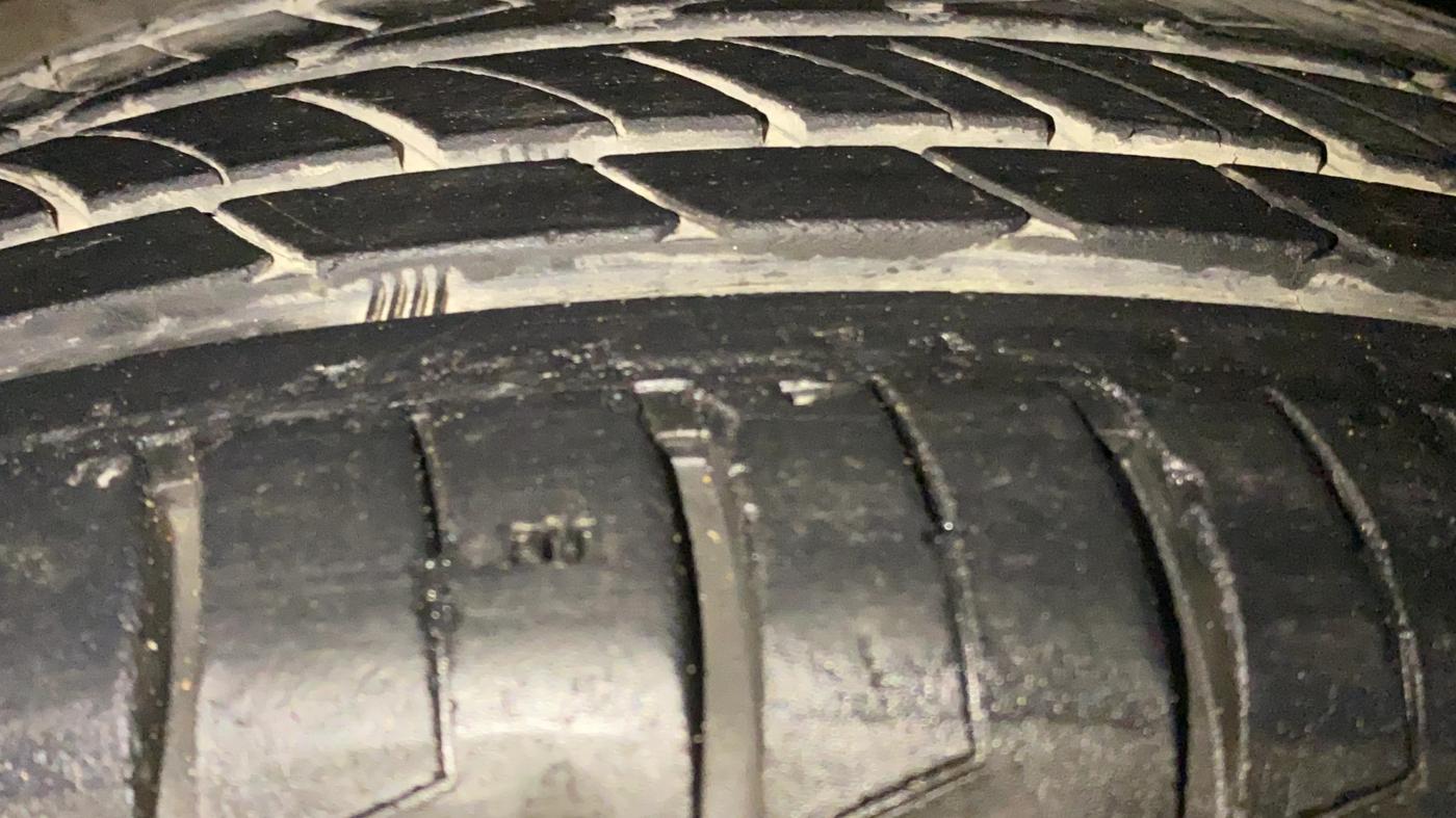 2020 Maruti S Cross ZETA 1.5, Petrol, Manual, 84,377 km, Left Front Tyre Tread