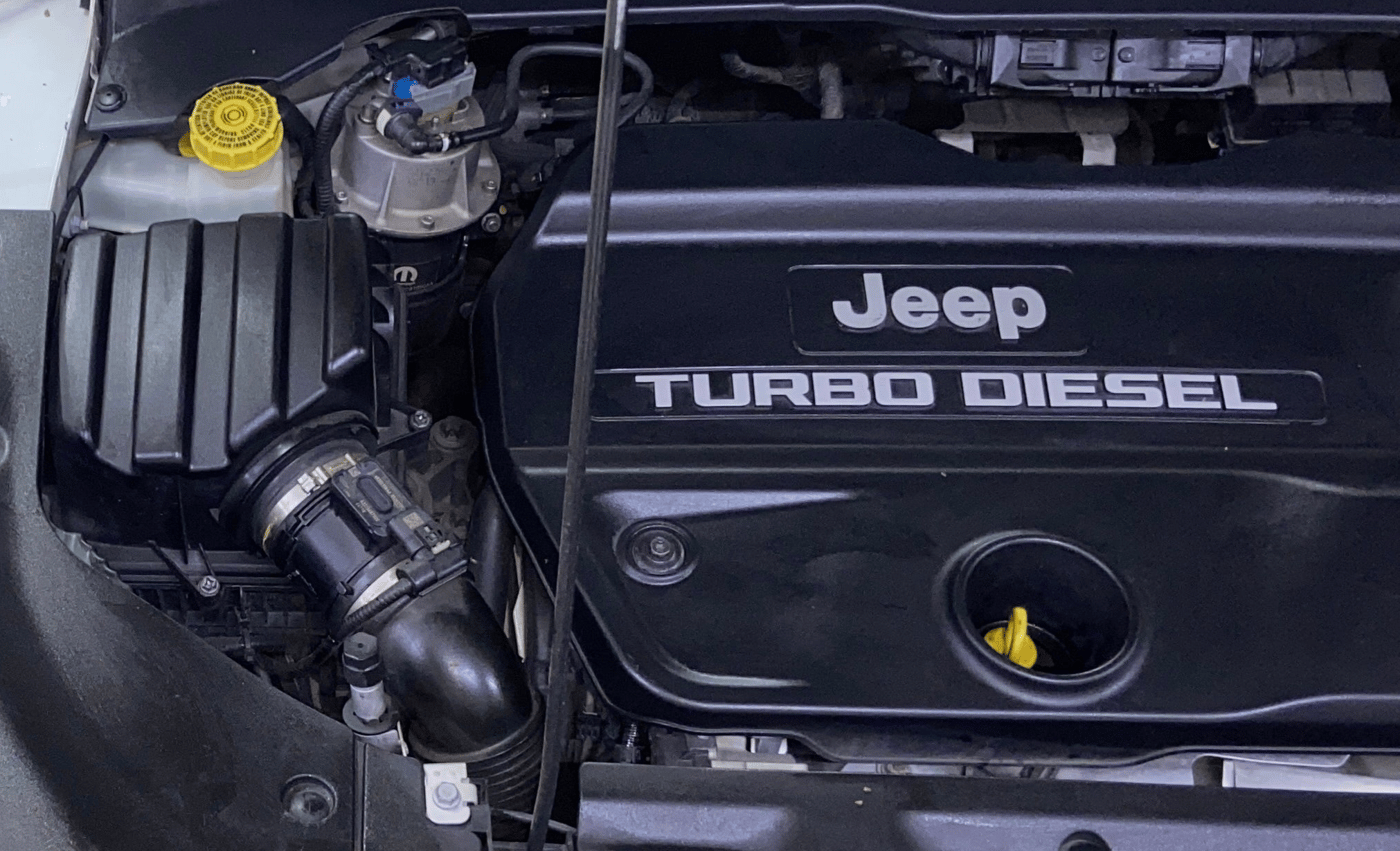 2021 Jeep Compass LIMITED (O) 2.0 DIESEL 4X4 AT, Diesel, Automatic, 1,09,401 km, Engine View - Right