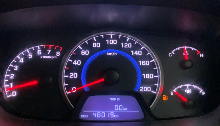 2015 Hyundai Grand i10 MAGNA 1.2 KAPPA VTVT, Petrol, Manual, 47,998 km, Odometer Image