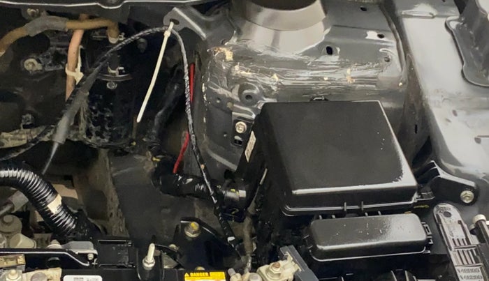 2022 Maruti BREZZA ZXI AT SMART HYBRID, Petrol, Automatic, 35,864 km, Engine View - Left