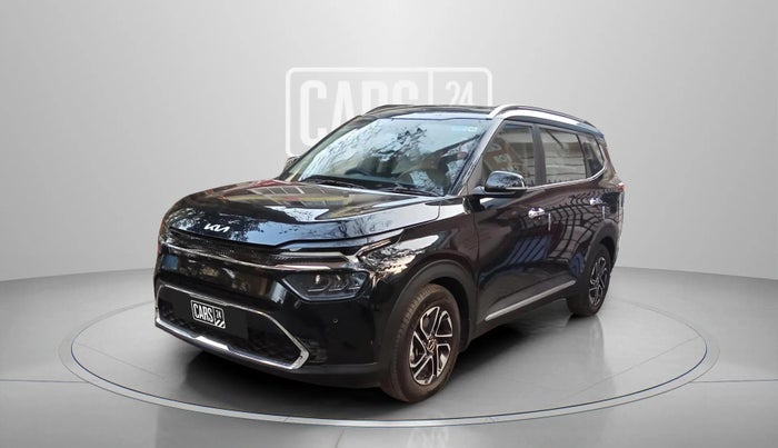 2024 KIA CARENS LUXURY PLUS 1.5 TURBO PETROL DCT 6 STR, Petrol, Automatic, 24,298 km, Left Front Diagonal