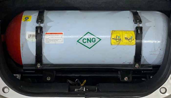 2021 Maruti Alto LXI CNG, CNG, Manual, 3,208 km, Boot Inside