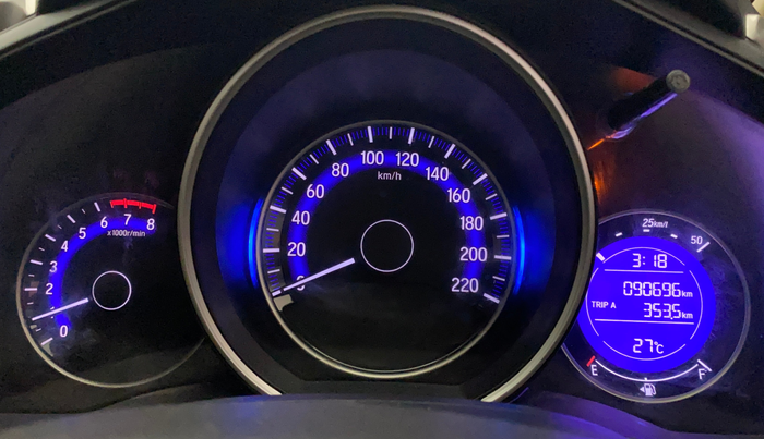 2016 Honda Jazz 1.2L I-VTEC V, Petrol, Manual, 90,696 km, Odometer Image