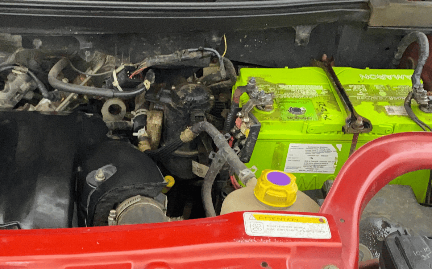 2017 Mahindra TUV300 T8 AMT, Diesel, Automatic, 1,35,641 km, Engine View - Left
