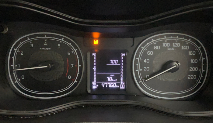 2021 Maruti Vitara Brezza LXI, Petrol, Manual, 47,794 km, Odometer Image