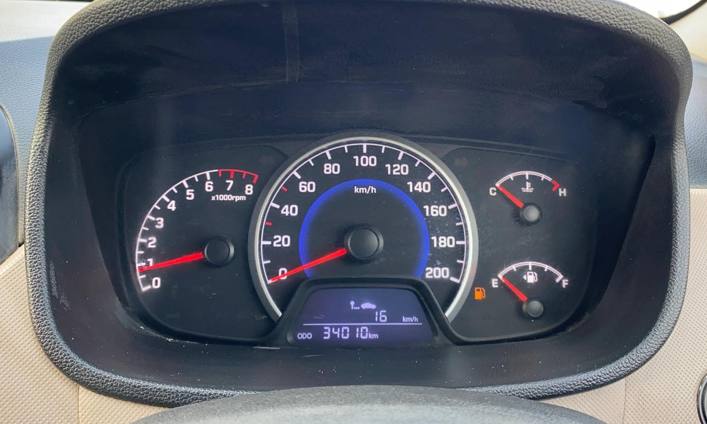 2018 Hyundai Grand i10 ASTA 1.2 KAPPA VTVT, Petrol, Manual, 34,002 km, Odometer Image