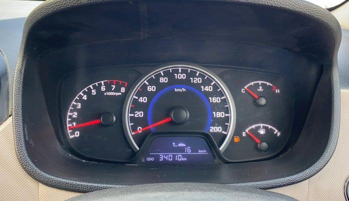 2018 Hyundai Grand i10 ASTA 1.2 KAPPA VTVT, Petrol, Manual, 34,002 km, Odometer Image