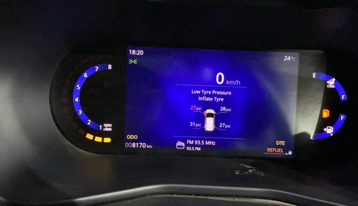 2025 Tata NEXON Creative Plus (PS) 1.2 iCNG Dual Tone, CNG, Manual, 8,166 km, Odometer Image