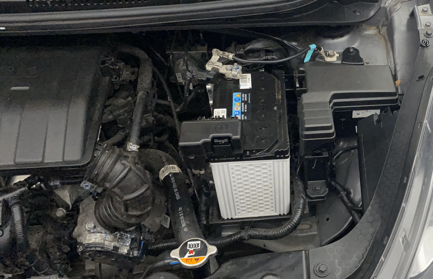 2024 Hyundai GRAND I10 NIOS ERA 1.2 KAPPA VTVT, Petrol, Manual, 4,880 km, Engine View - Left