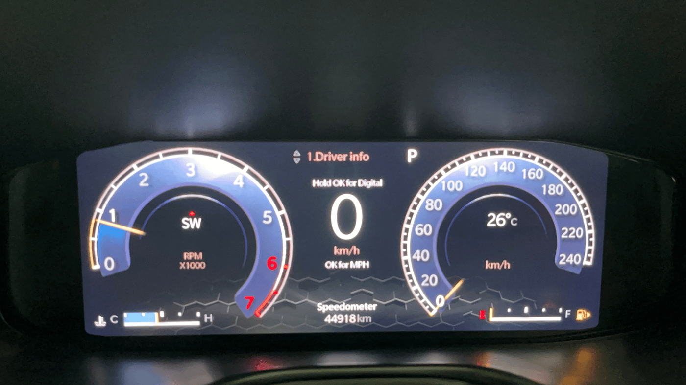2021 Jeep Compass MODEL S (O) 1.4 PETROL DCT, Petrol, Automatic, 44,870 km, Odometer Image