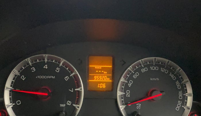 2014 Maruti Swift VXI, Petrol, Manual, 95,878 km, Odometer Image
