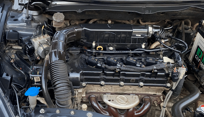 2023 Maruti Ciaz ZETA 1.5 SHVS MT PETROL, Petrol, Manual, 99,239 km, Engine View - Right