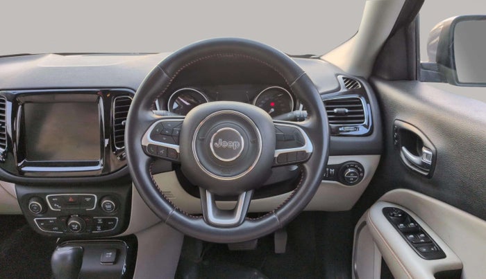 2018 Jeep Compass LIMITED PLUS PETROL AT, Petrol, Automatic, 28,492 km, Steering Wheel Close Up