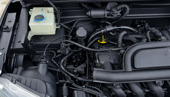 2017 Renault Kwid CLIMBER 1.0, Petrol, Manual, 1,12,993 km, Engine View - Right