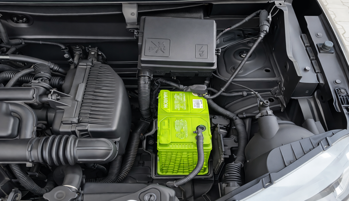 2017 Renault Kwid CLIMBER 1.0, Petrol, Manual, 1,12,993 km, Engine View - Left