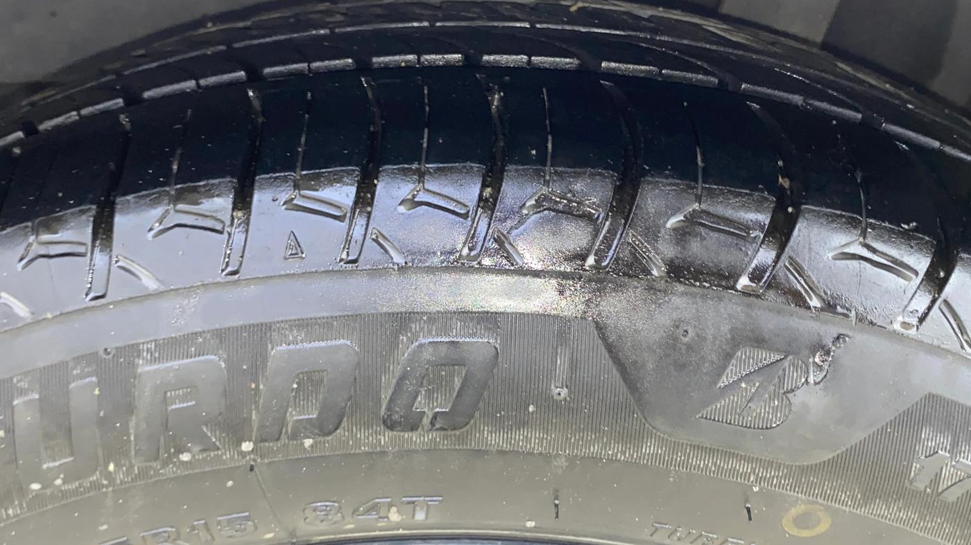 2018 Tata TIGOR XZA PETROL, CNG, Automatic, 77,001 km, Left Rear Tyre Tread