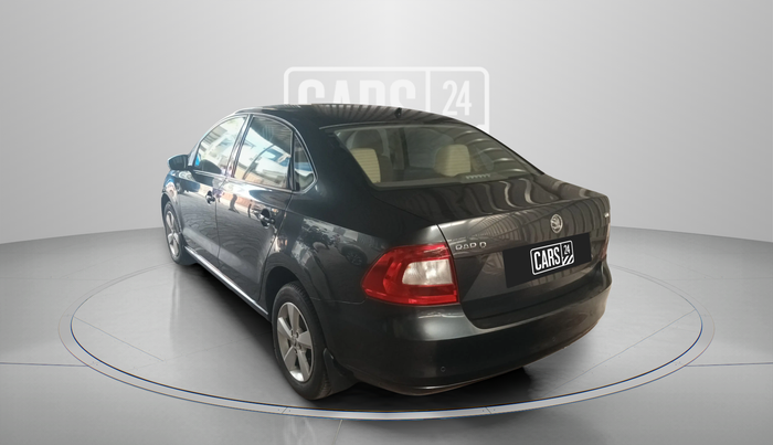 2016 Skoda Rapid 1.6 MPI STYLE PLUS AT, Petrol, Automatic, 64,845 km, Left Back Diagonal