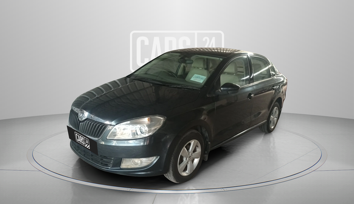 2016 Skoda Rapid 1.6 MPI STYLE PLUS AT, Petrol, Automatic, 64,845 km, Left Front Diagonal