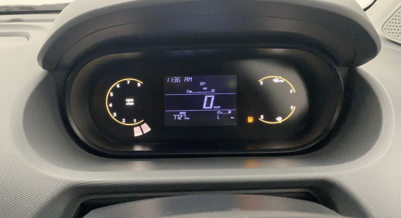 2025 Tata Tiago XZ iCNG, CNG, Manual, 7,727 km, Odometer Image