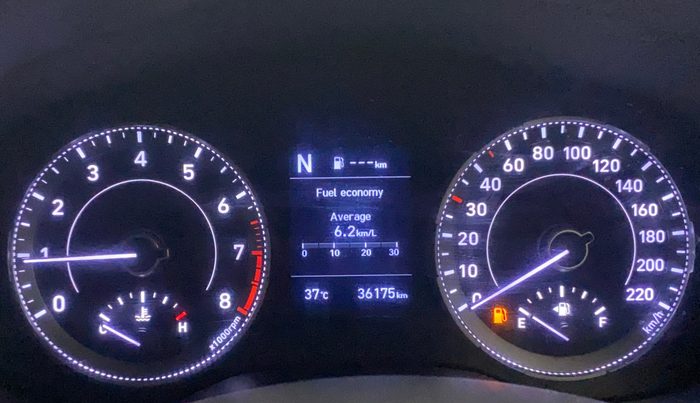 2021 Hyundai VENUE SX 1.0 TURBO IMT, Petrol, Manual, 36,175 km, Odometer Image